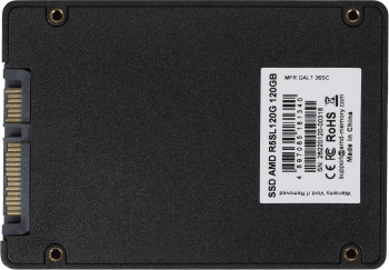 Твердотельный накопитель AMD Radeon R5 120ГБ, 2.5", SATA-III, SATA R5SL120G