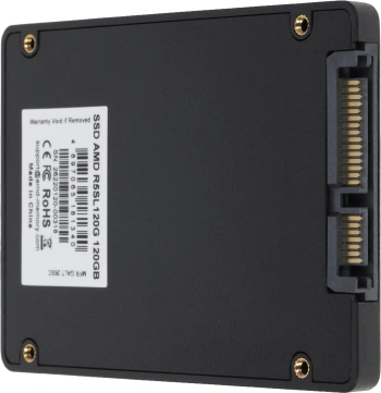 Твердотельный накопитель AMD Radeon R5 120ГБ, 2.5", SATA-III, SATA R5SL120G