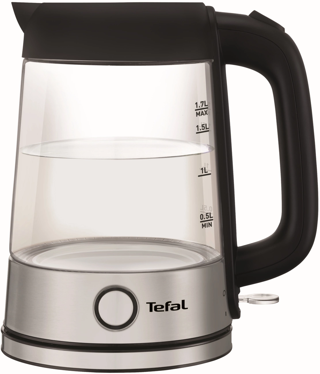 Чайник электрический Tefal Glass Kettle KI750D30 серебристый, стекло (8010000020)