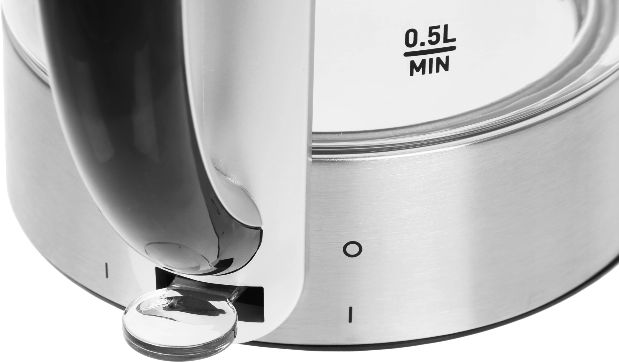 Чайник электрический Tefal KI760D30 серебристый, стекло (8010000023)