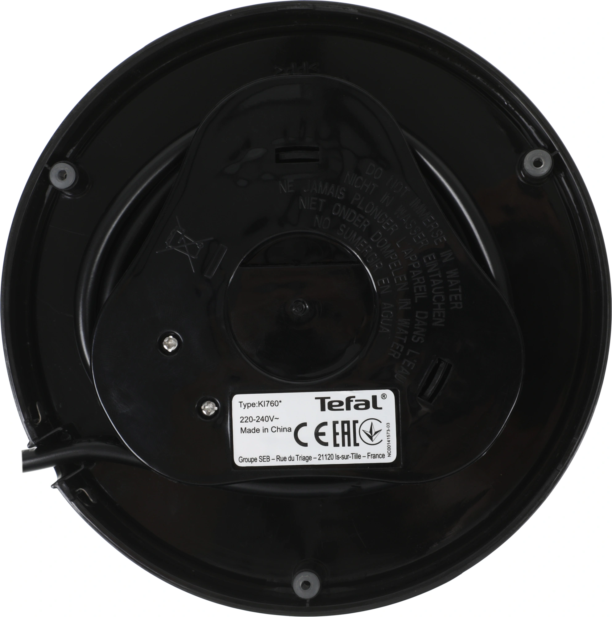 Чайник электрический Tefal KI760D30 серебристый, стекло (8010000023)