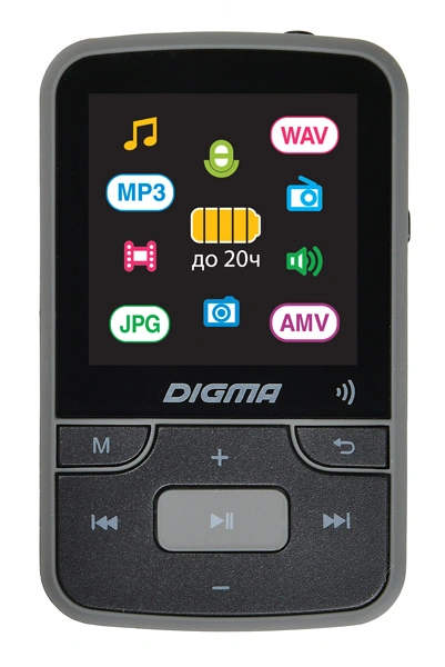 Плеер Digma Z4 BT 16ГБ черный (z4)