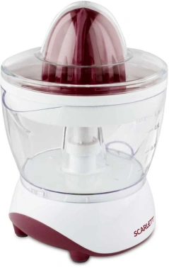 Соковыжималка цитрусовая Scarlett SC-JE50C06 белый/коричневый (je50c06)
