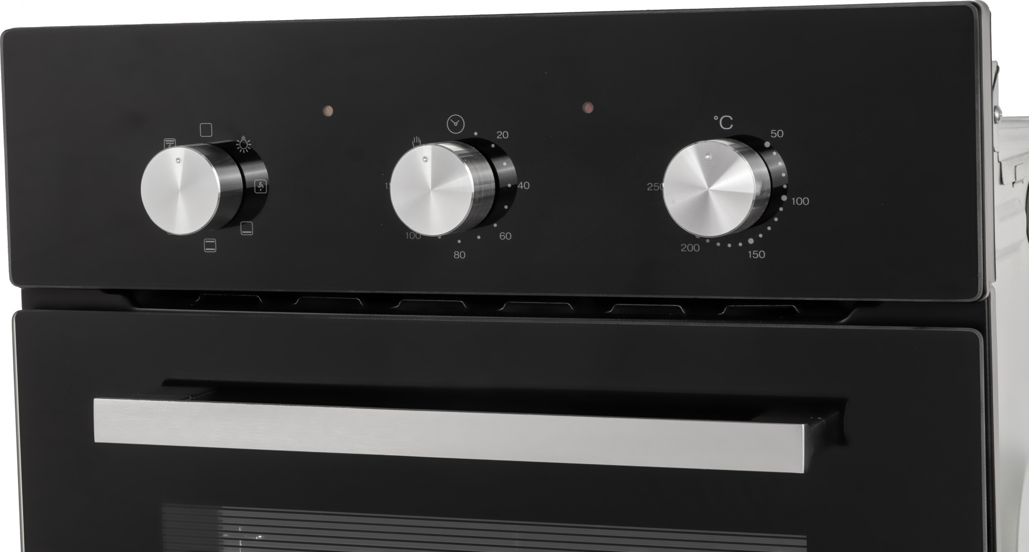 Духовой шкаф Lex EDM 4570 BL стекло черное (CHAO000300)