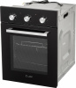 Духовой шкаф Lex EDM 4570 BL стекло черное (CHAO000300)