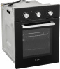 Духовой шкаф Lex EDM 4570 BL стекло черное (CHAO000300)