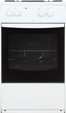 Плита комбинированная Darina S KM 521 300 W белый/черный, без крышки