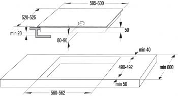 Варочная поверхность Gorenje EC642CLB черный