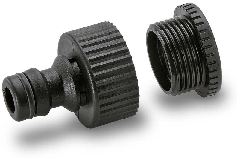 Штуцер Karcher G1 вход 3/4" - выход 1" черный (2.645-007.0)