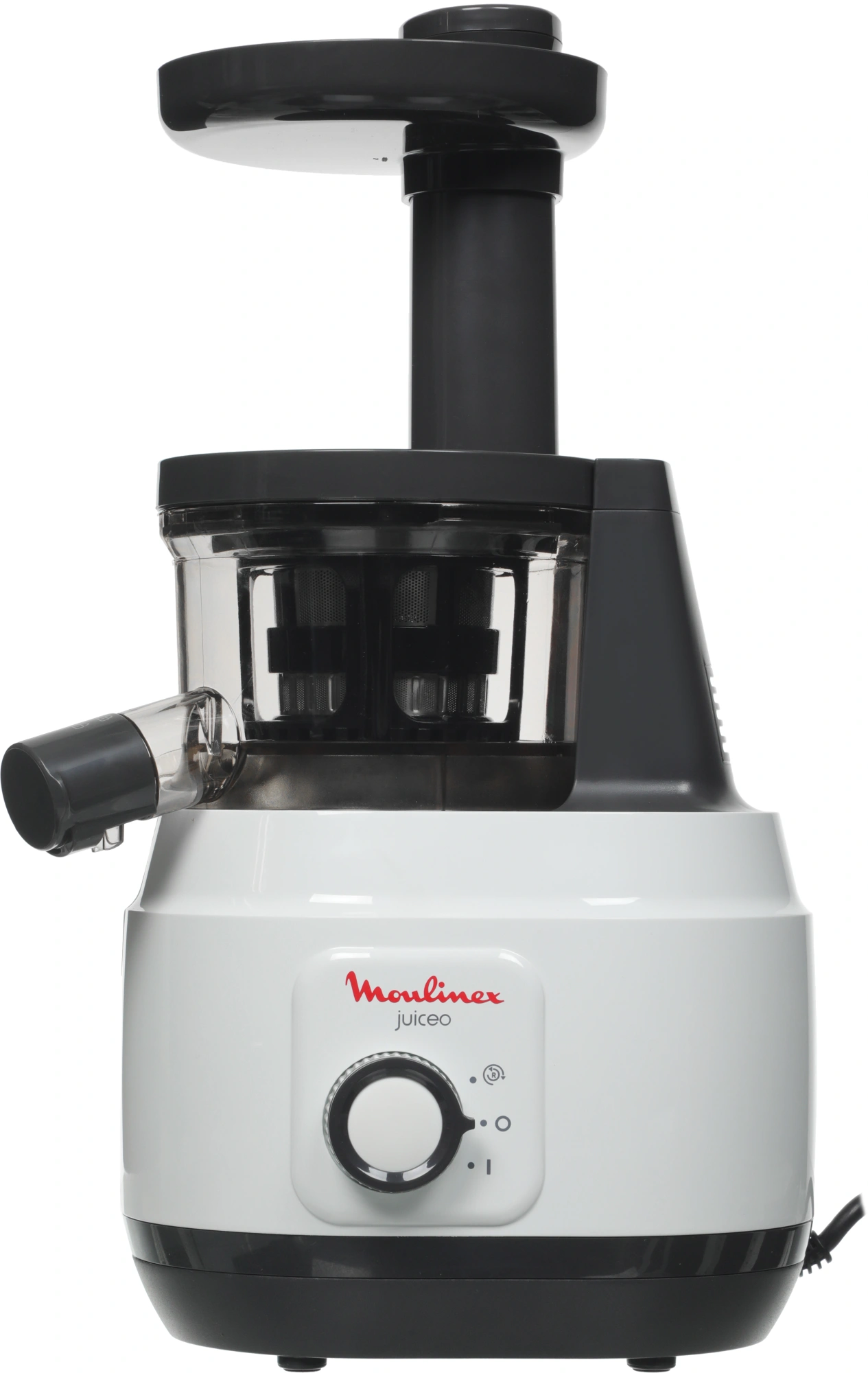 Соковыжималка шнековая Moulinex ZU150110 белый/черный (7211003242)