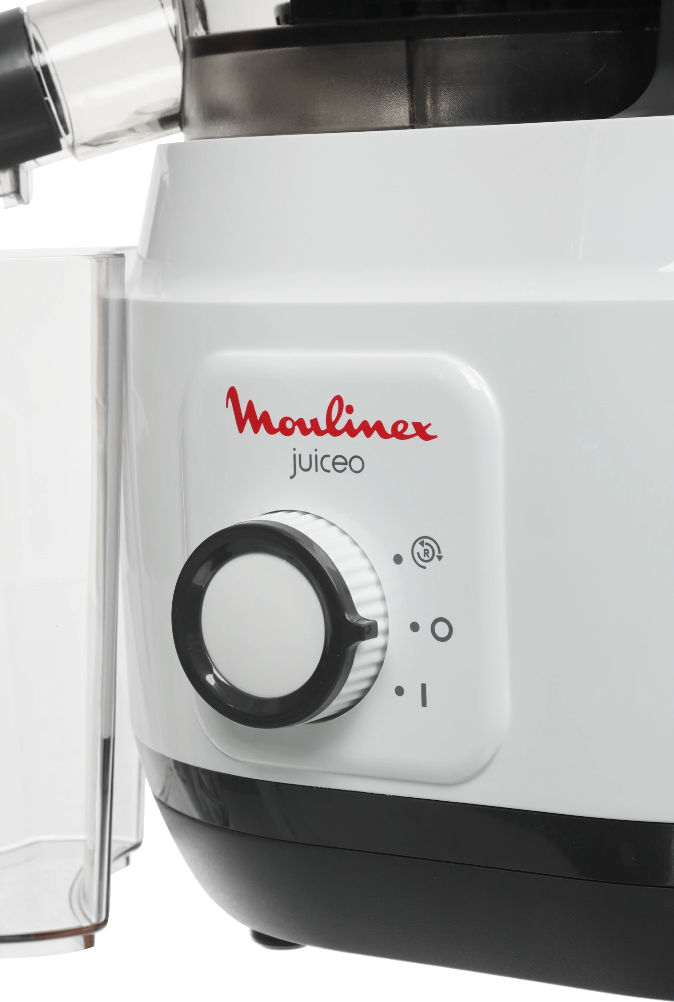 Соковыжималка шнековая Moulinex ZU150110 белый/черный (7211003242)