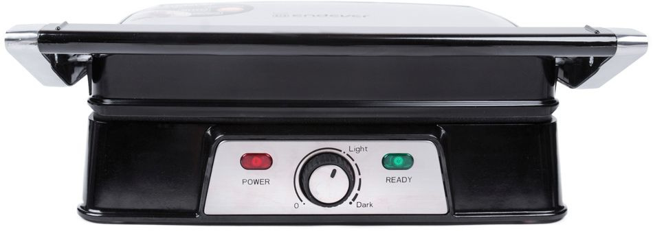 Электрогриль Endever Grillmaster 220 серебристый/черный (80370)
