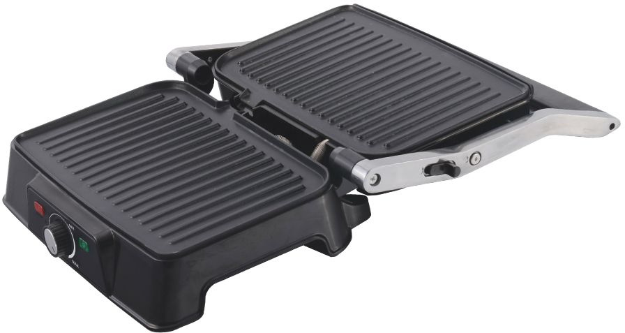 Электрогриль Endever Grillmaster 220 серебристый/черный (80370)