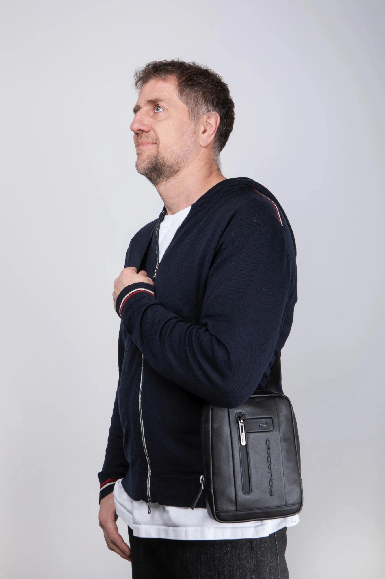 Сумка мужская Piquadro Urban черный, кожа натуральная (ca3084ub00/n)