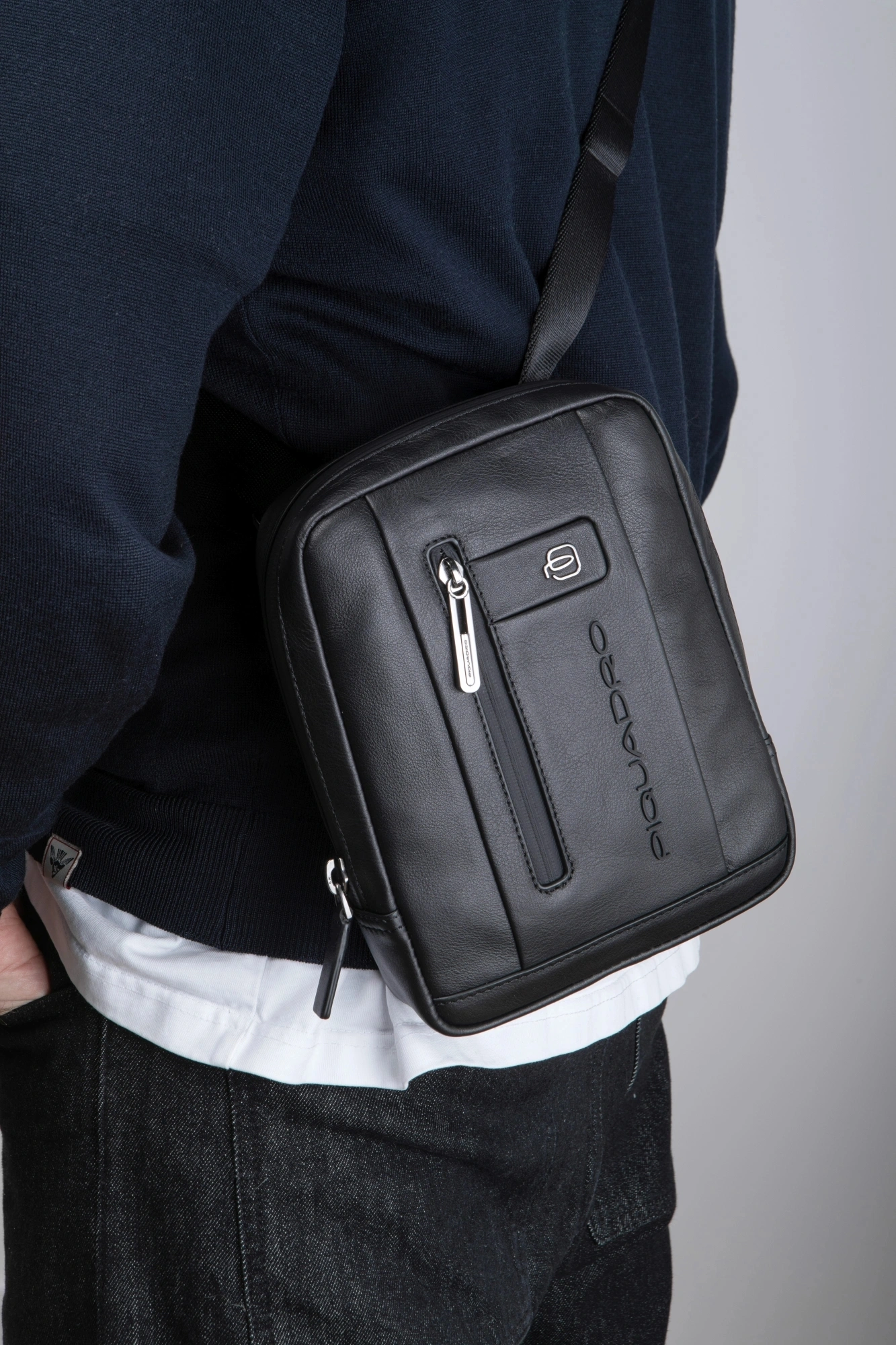 Сумка мужская Piquadro Urban черный, кожа натуральная (ca3084ub00/n)