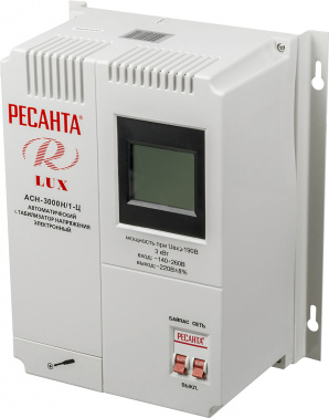 Стабилизатор напряжения Ресанта АСН-3000Н/1-Ц серый (63/6/21)
