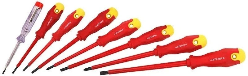 Набор отверток Stayer 25145-H8_z01 в компл.:8 предметов жесткий кейс