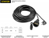Удлинитель силовой Stayer 55028-30, 30м, розеток 1шт, черный