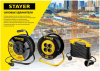Удлинитель силовой Stayer 55028-30, 30м, розеток 1шт, черный