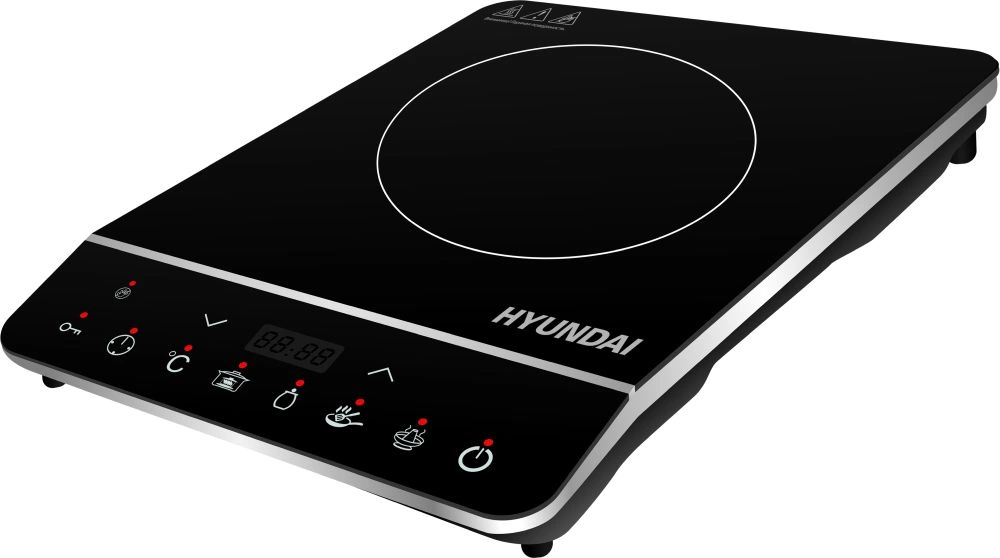 Плита Индукционная Hyundai HYC-0104 черный