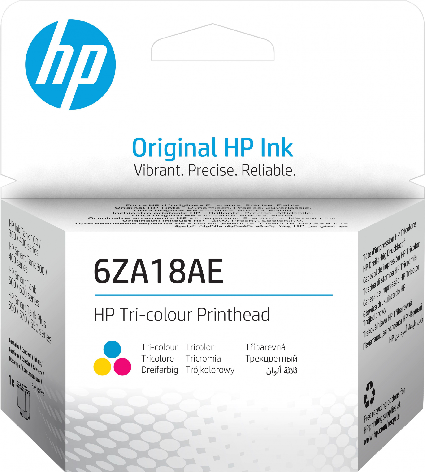 Печатающая головка HP 6ZA18AE многоцветный