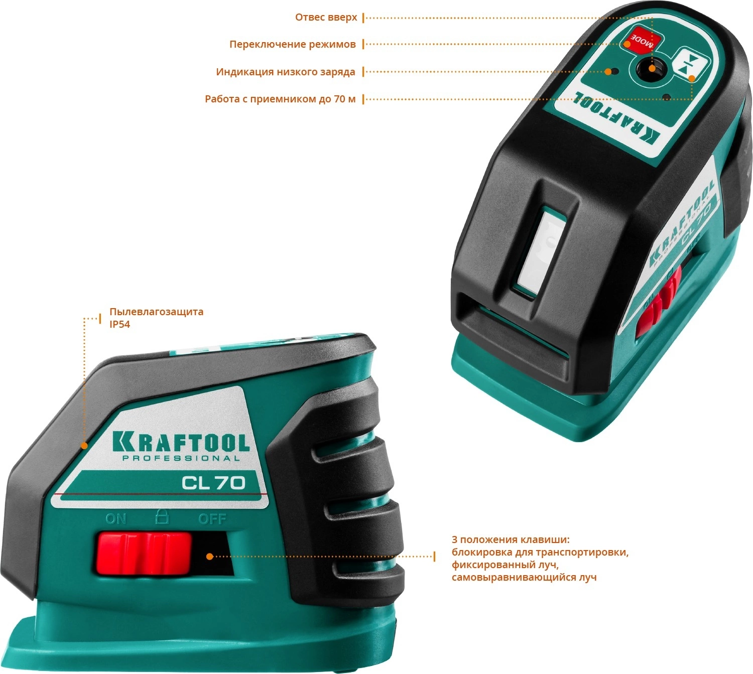 Лазерный нивелир Kraftool 34660-4