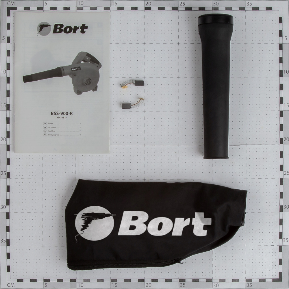 Воздуходувка Bort BSS-900-R синий (93410815)