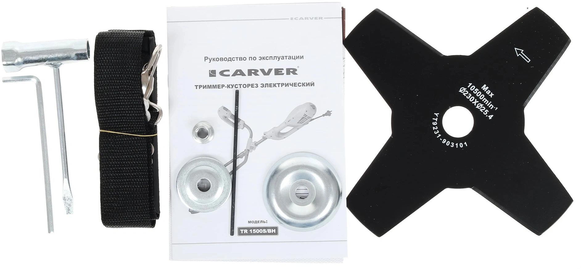 Триммер электрический Carver TR-1500S/BH (01.002.00010)