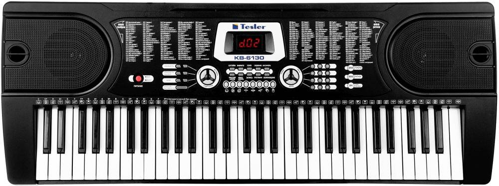 Синтезатор Tesler KB-6130 черный