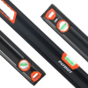 Уровень Patriot Platinum LCP-800L пузырьковый 3глаз. магнит. черный/оранжевый (350005513)