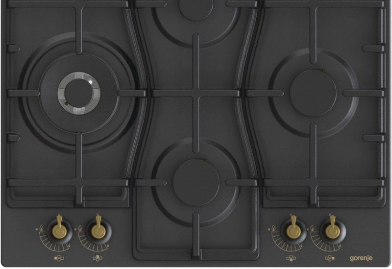 Газовая варочная поверхность Gorenje GW6D42CLB черный