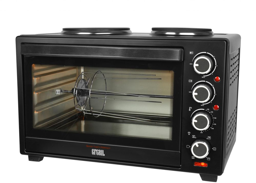 Мини-печь GFGril GFO-40 Hot Plates черный