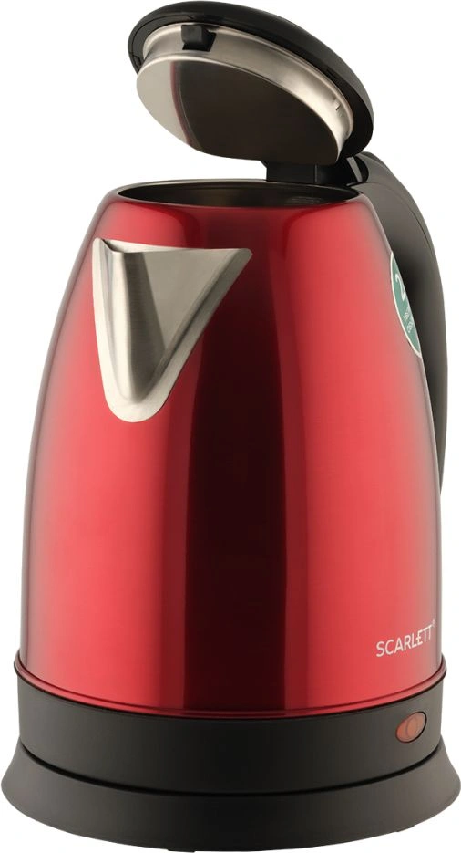 Чайник электрический Scarlett SC-EK21S76 красный, металл