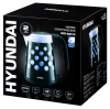 Чайник электрический Hyundai HYK-G2012 черный/прозрачный, пластик