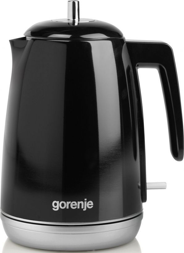 Чайник электрический Gorenje K15RLBK черный, металл