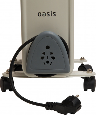 Масляный радиатор Oasis UT-10 серый