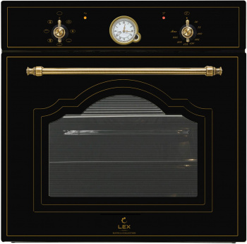 Духовой шкаф Lex EDM 6070C BL черный (CHAO000363)