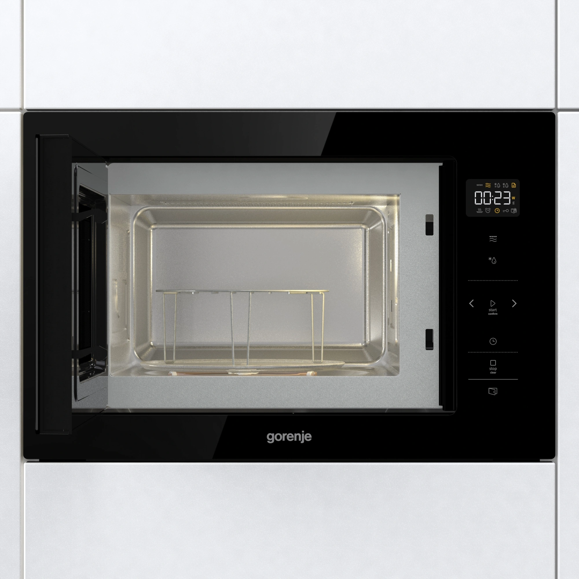 Встраиваемая микроволновая печь Gorenje BM251SG2BG черный