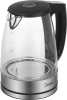 Чайник электрический Midea MK-8019 серебристый/черный, стекло