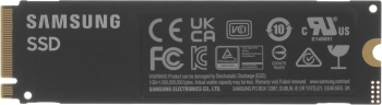 Твердотельный накопитель Samsung 980 1024ГБ, M.2 2280, PCIe 3.0 x4, M.2 MZ-V8V1T0BW