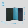 Обложка для паспорта Piquadro Blue Square синий, кожа натуральная (pp5255b2/blu2)
