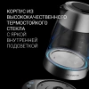 Чайник электрический Polaris PWK 1775CGLD серебристый/черный, стекло
