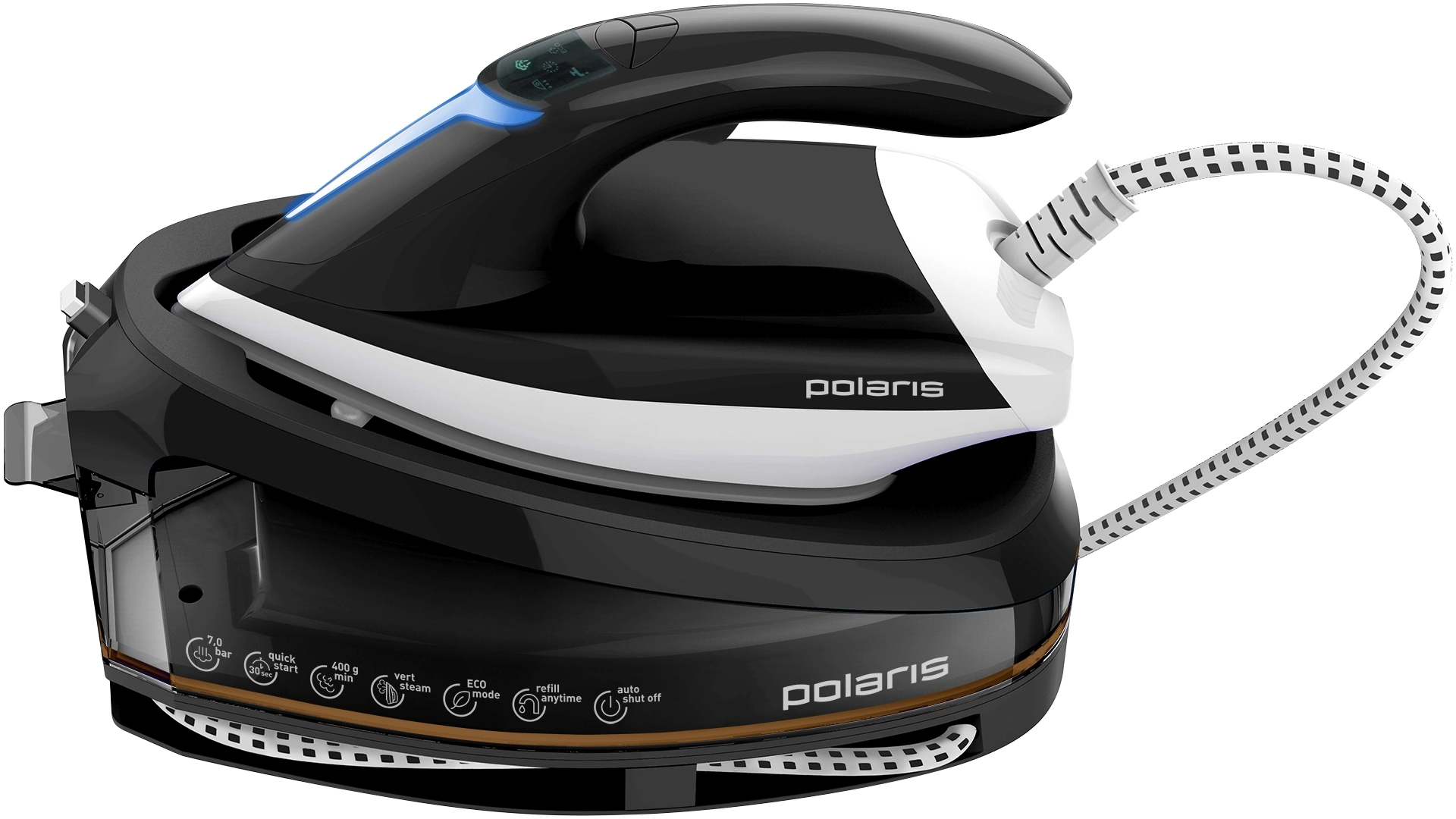 Парогенератор Polaris PSS 7510K черный/белый