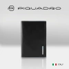 Обложка для документов Piquadro Blue Square черный, кожа натуральная (pp5256b2/n)