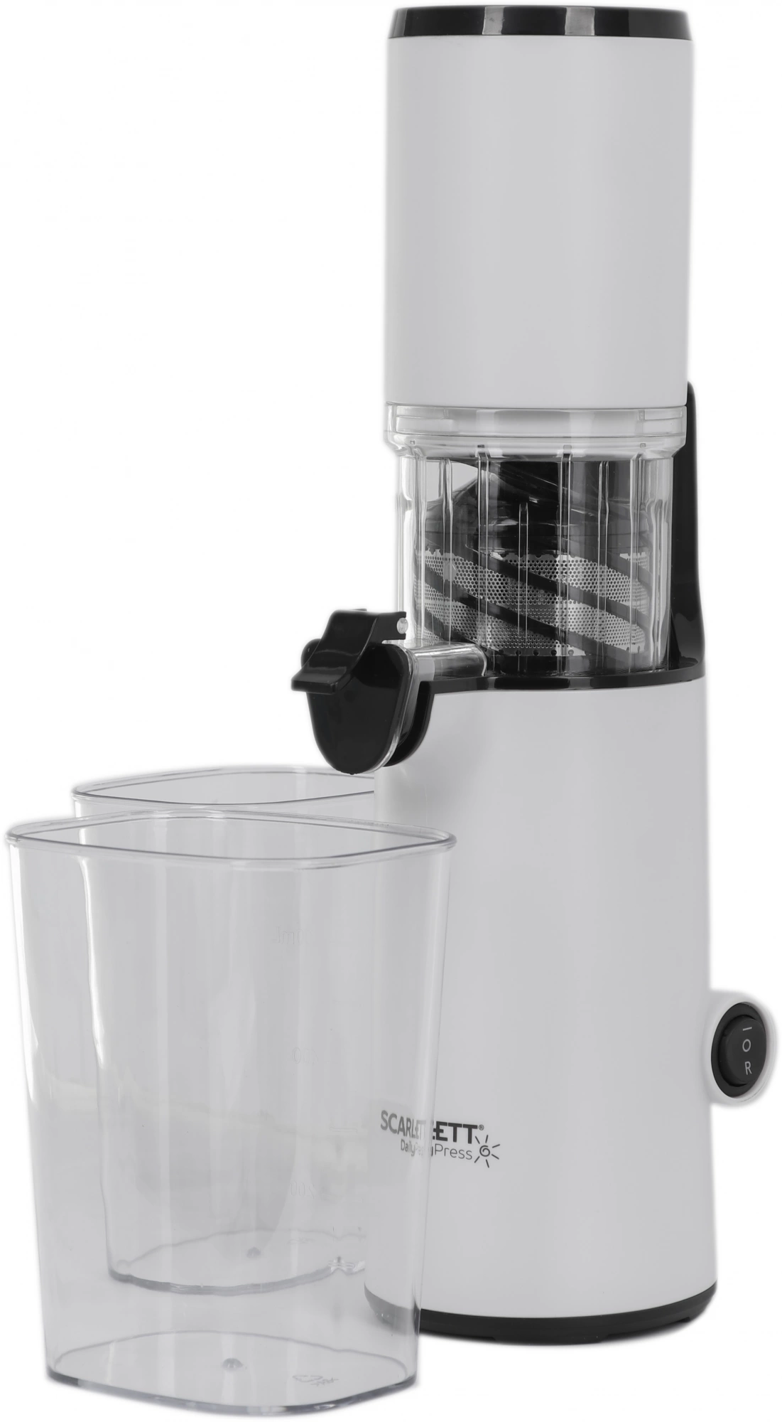Соковыжималка шнековая Scarlett DailyPress SC-JE50S59 белый (je50s59)