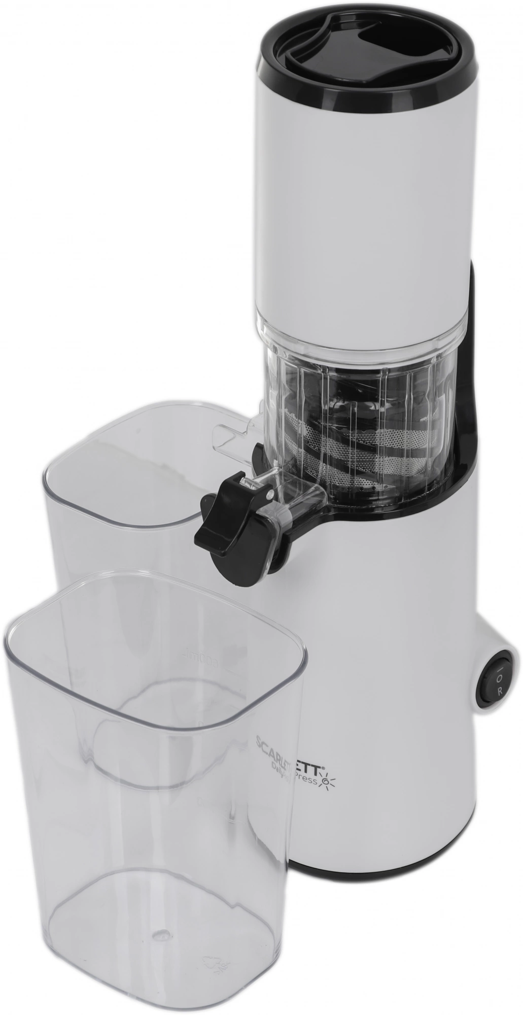 Соковыжималка шнековая Scarlett DailyPress SC-JE50S59 белый (je50s59)