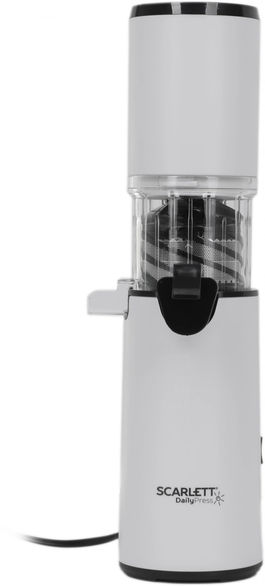 Соковыжималка шнековая Scarlett DailyPress SC-JE50S59 белый (je50s59)