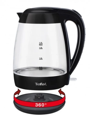 Чайник электрический Tefal KO450832 (8010000465) черный, стекло (8010001400)