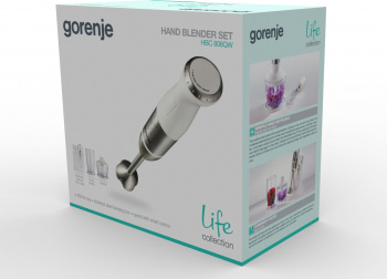 Блендер погружной Gorenje HBC806QW белый