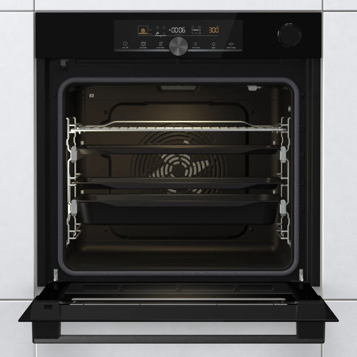 Духовой шкаф Gorenje BPSA6747A08BG черный